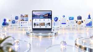 A company website conversion journey from value and trust to contact and qualified leads